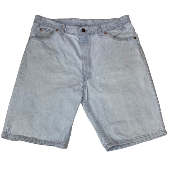 Levi's Other - Vintage Orange Tab USA Made Levis 550 Denim Jean Shorts Mens Size 36 Light Wash